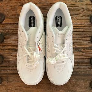 New Balance 577WT Men’s Size 10(EE) Lace Up Leather Athletic Shoe White NWT